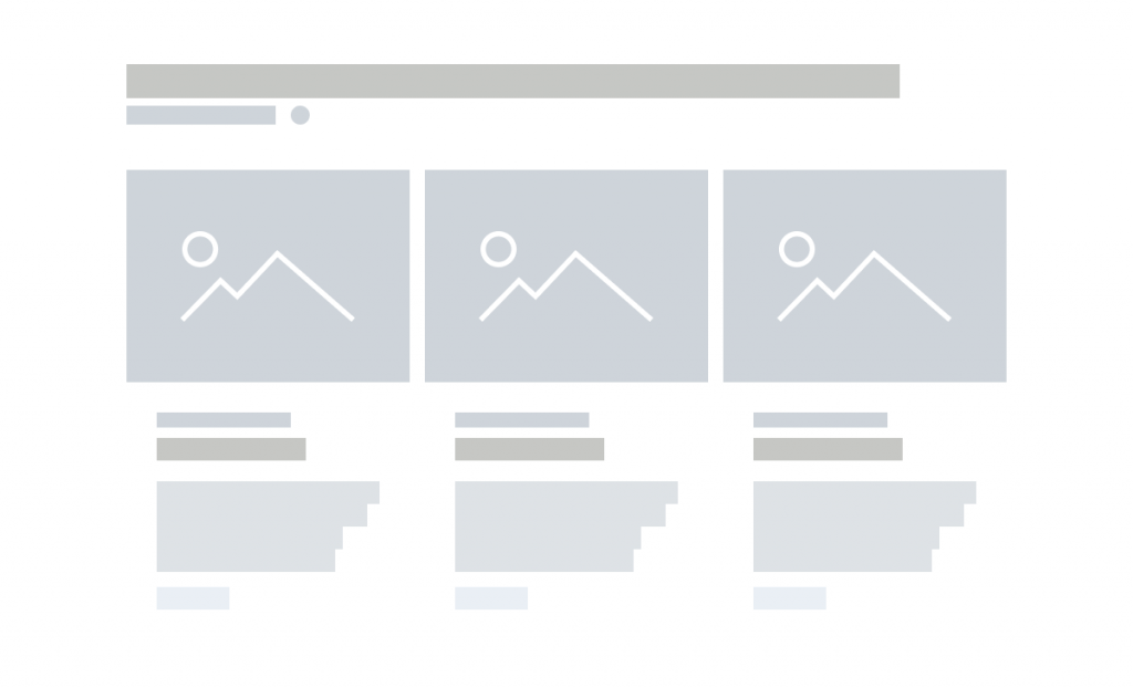 Skeleton of Paragraph Type Block Content