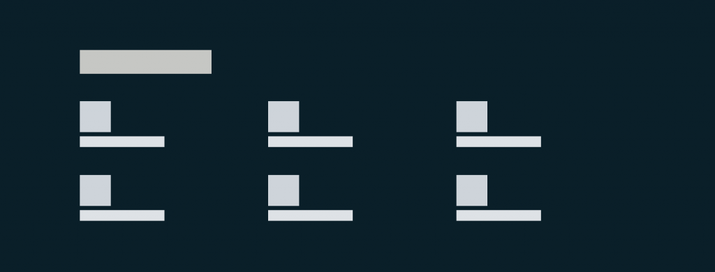 Skeleton of Paragraph Type Large List